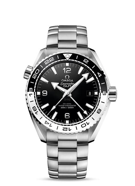 omega seamaster planet ocean gmt black and white